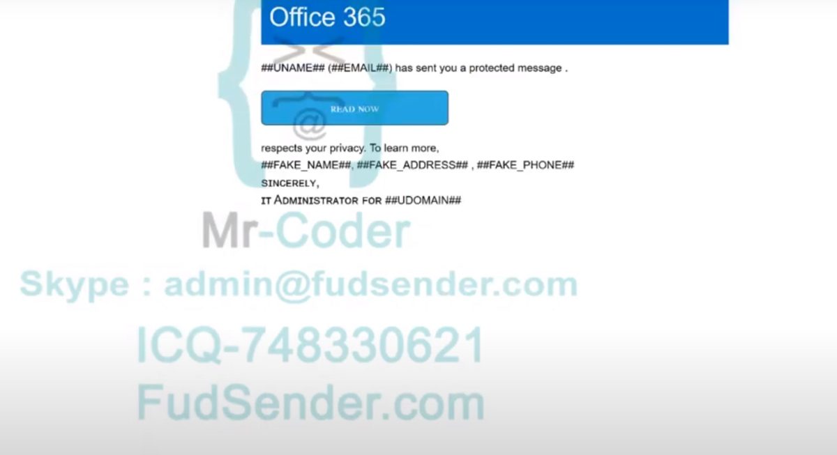Office 365 inbox letters